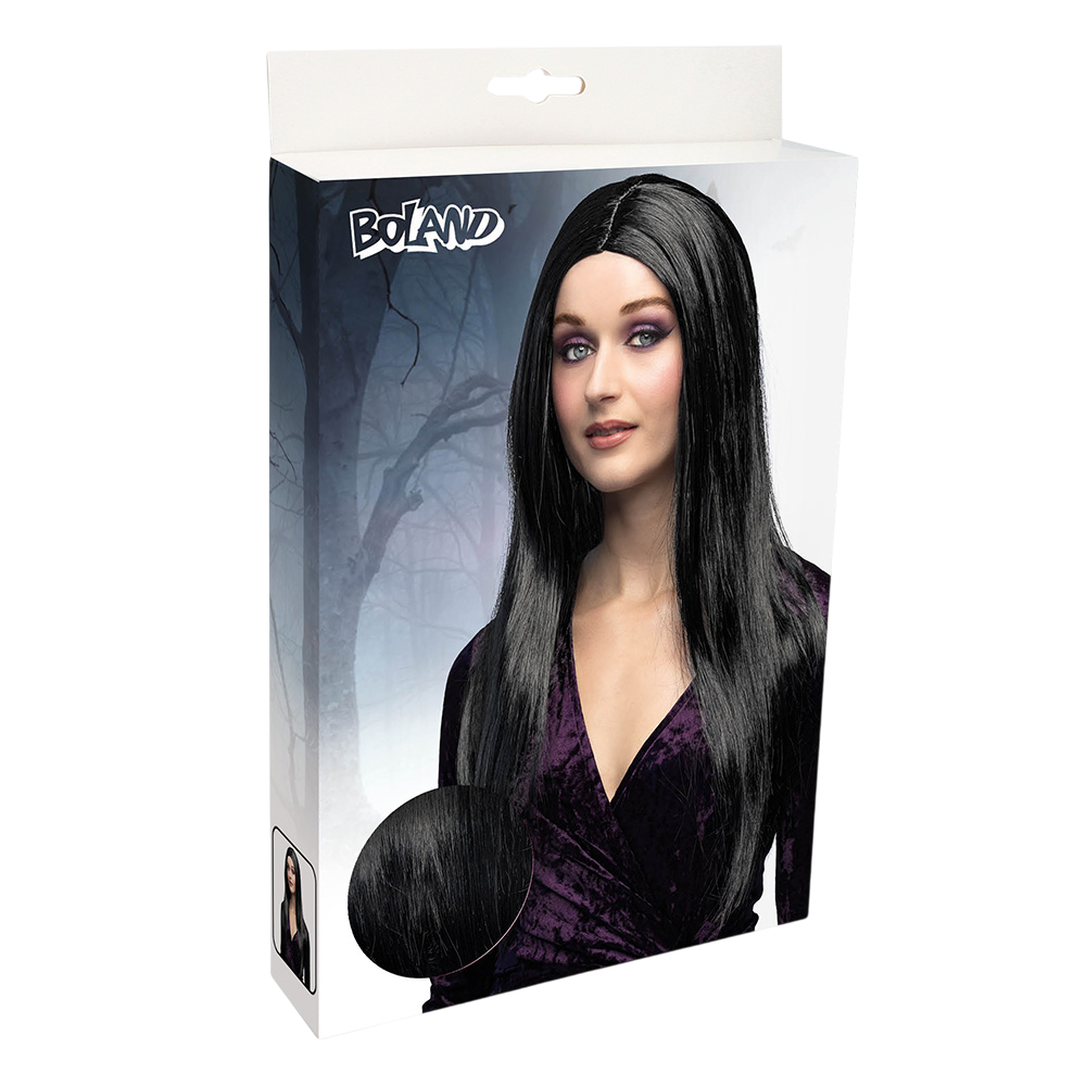 Black Witch Wig – Halloween Fancy Dress