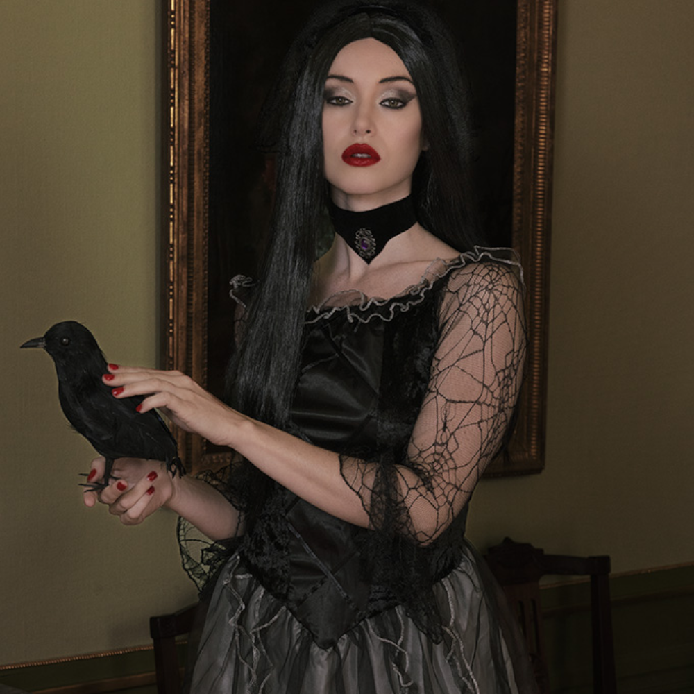 Black Witch Wig – Halloween Fancy Dress