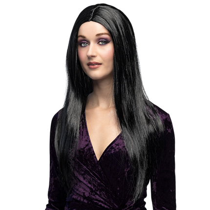 Black Witch Wig – Halloween Fancy Dress