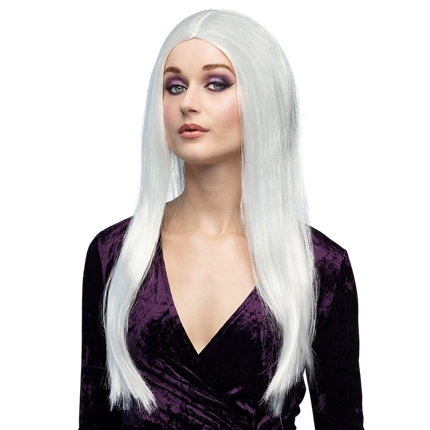 White Witch Wig – Halloween Fancy Dress