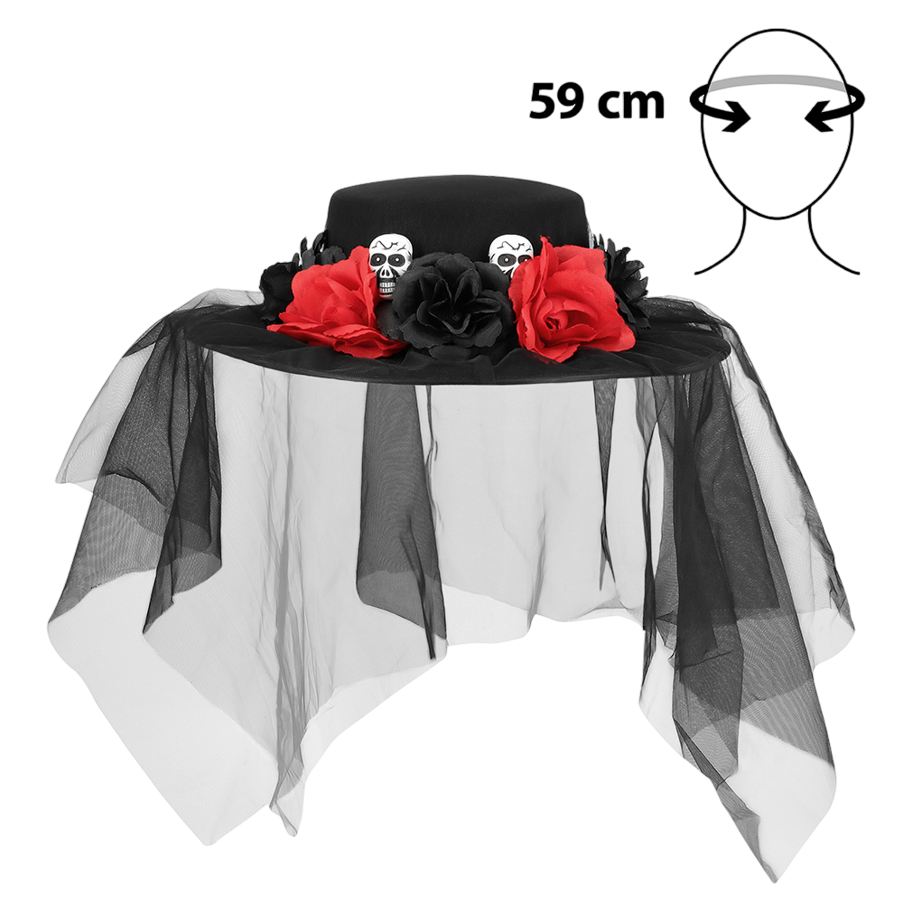 Dia de los Muertos hat – Day of the Dead fancy dress
