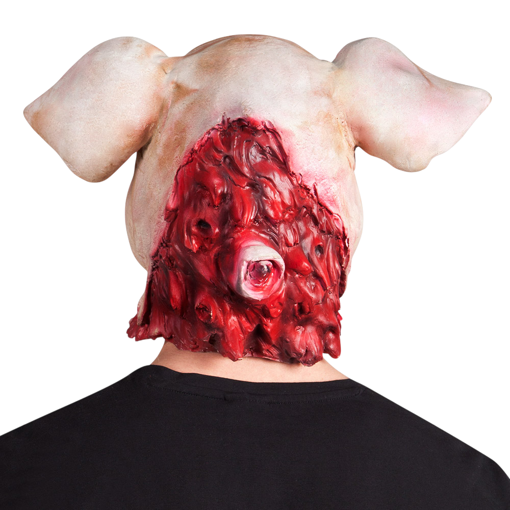 Bloody Pig Latex Mask – Halloween Horror Mask