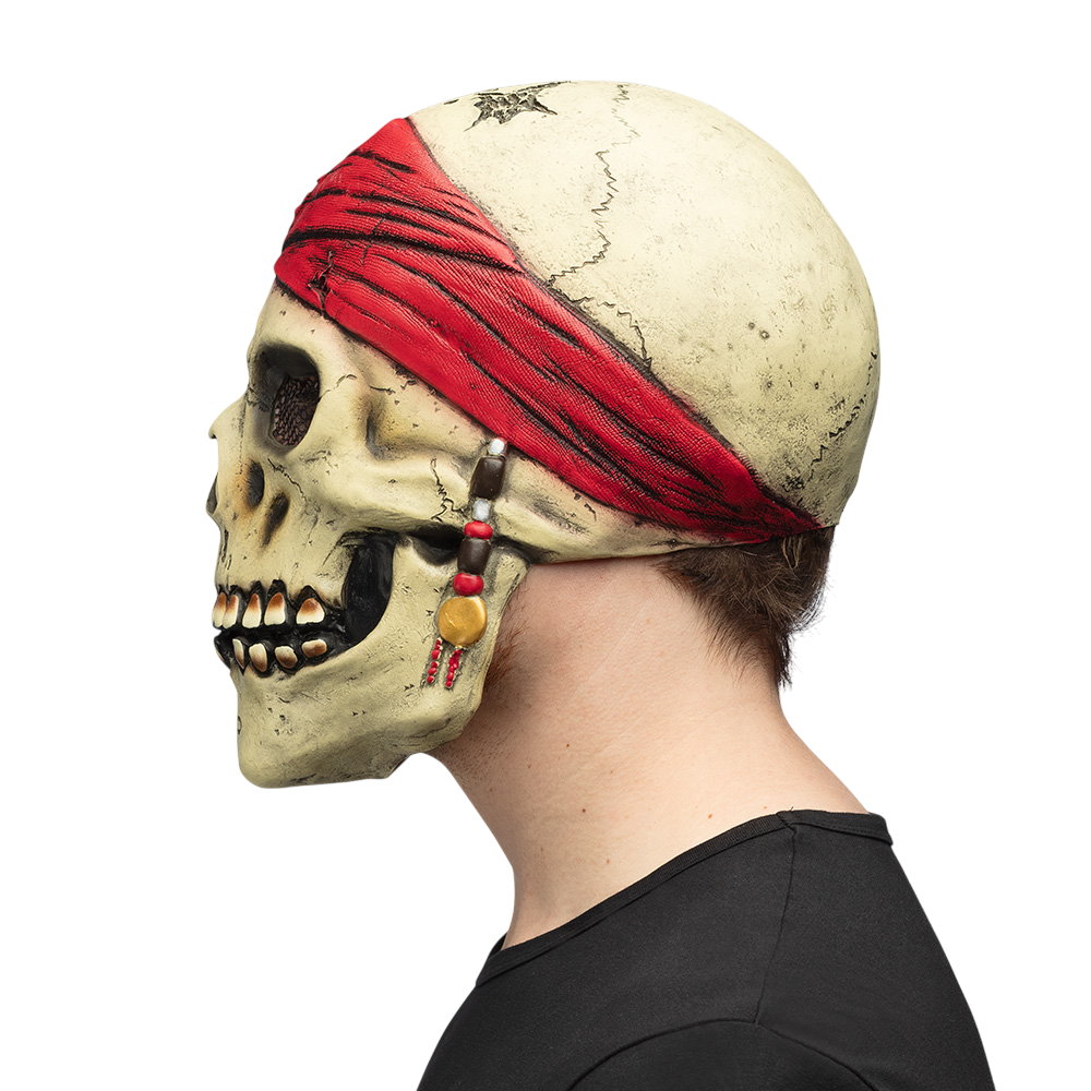 Latex Pirate Mask – Halloween Costume