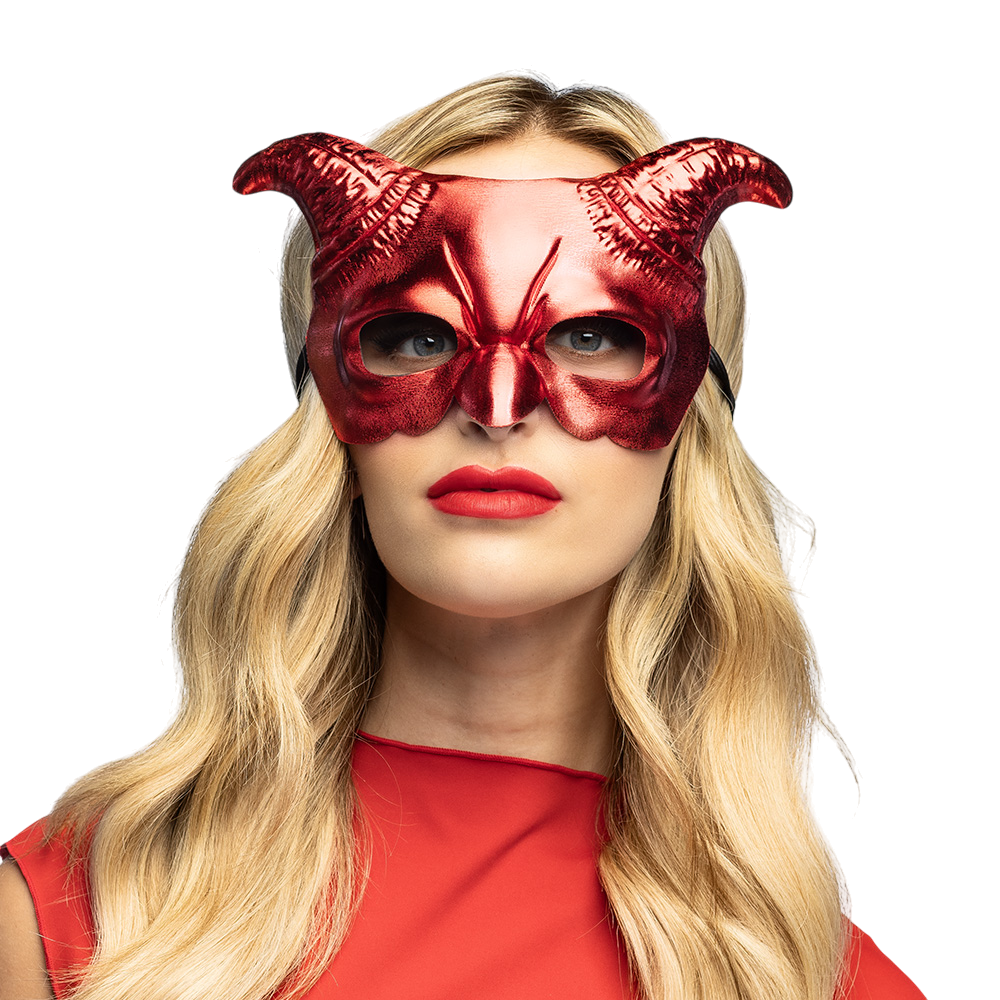Demon Half-Mask – Halloween Mask