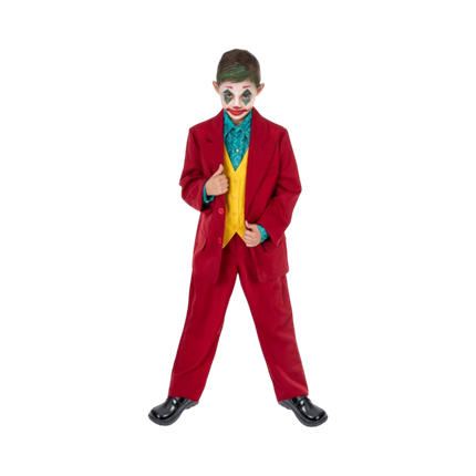 Mr Crazy 2-Piece Costume, 128 cm – Halloween