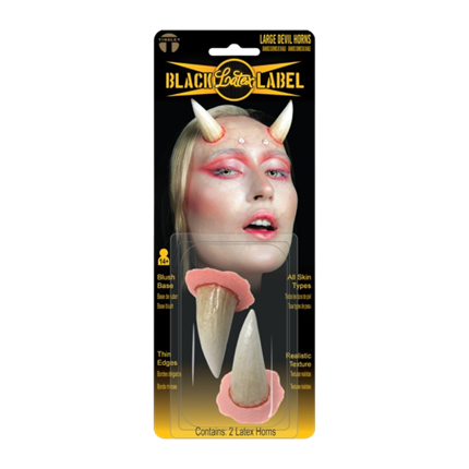 Pair of Large Latex Devil’s Horns – Halloween Costume