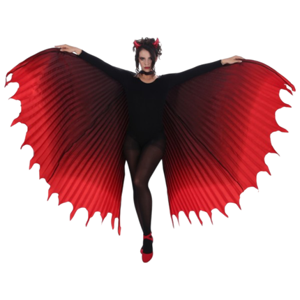Red Devil’s Wings Cape 130 cm – Wingspan 260 cm