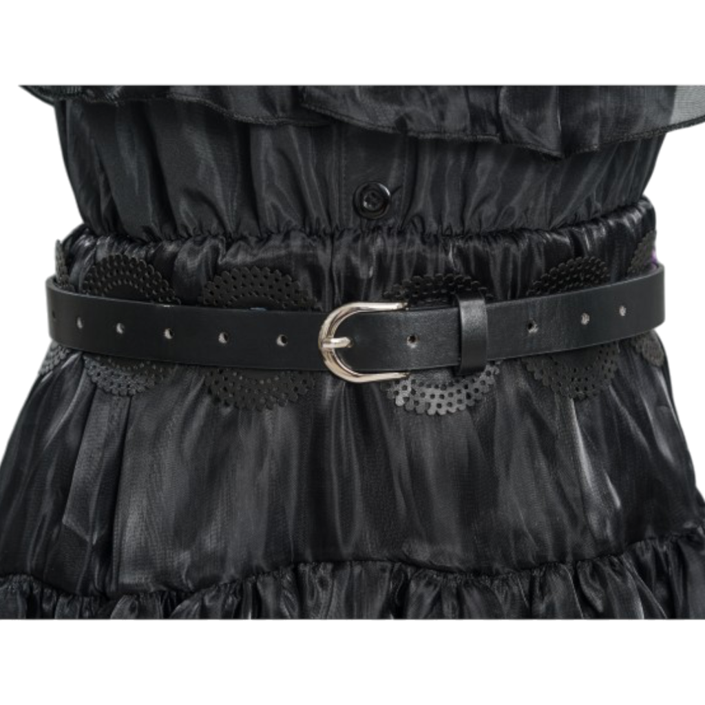 Wednesday Addams Black Ball Gown, 140 cm – Children’s Fancy Dress