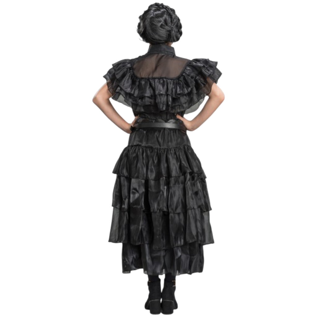 Wednesday Addams Black Ball Gown, 152 cm – Children’s Fancy Dress Costume