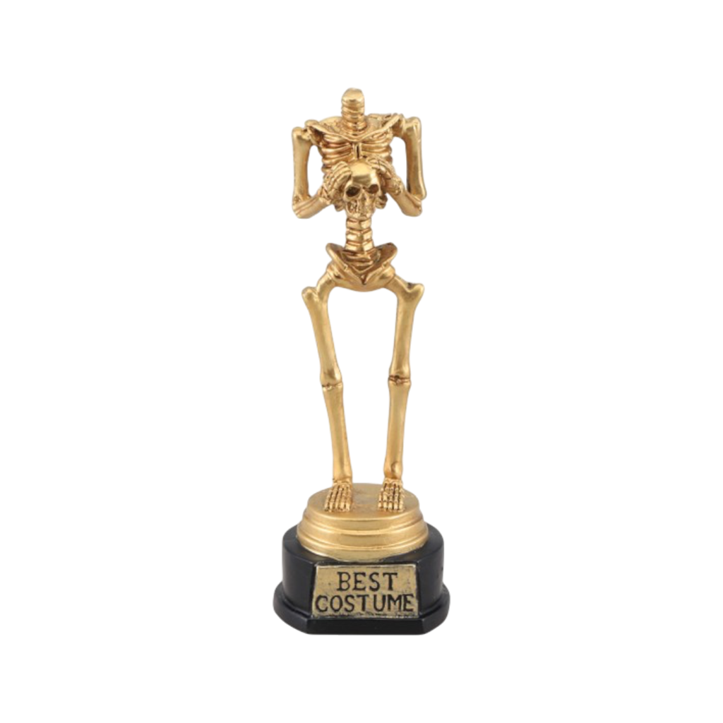 18 cm Skeleton Trophy – Halloween Prize