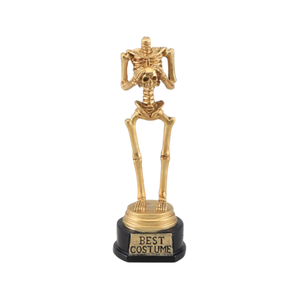 18 cm Skeleton Trophy – Halloween Prize