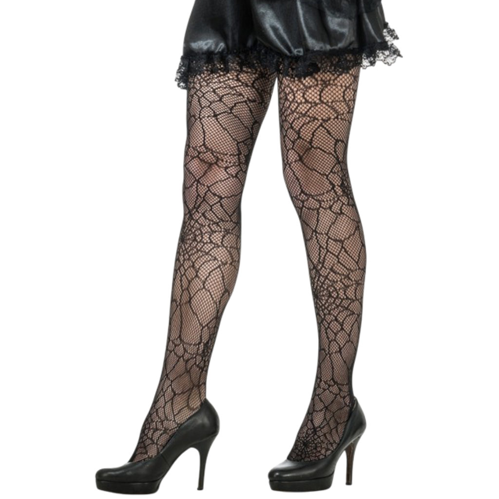 Halloween Spider’s Web Tights – One Size Fits All