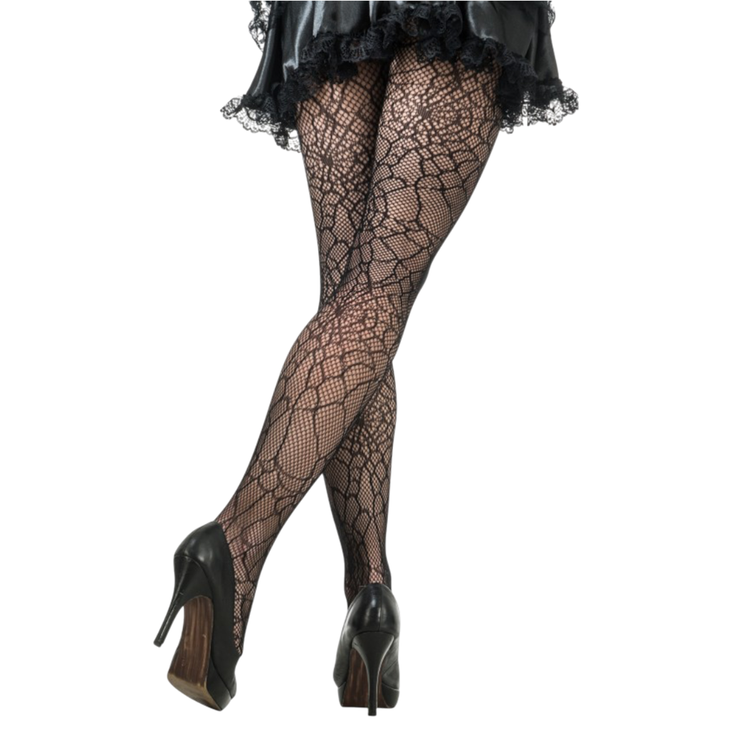 Halloween Spider’s Web Tights – One Size Fits All