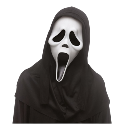 Ghost Face Children’s Hooded Mask – Halloween Costume