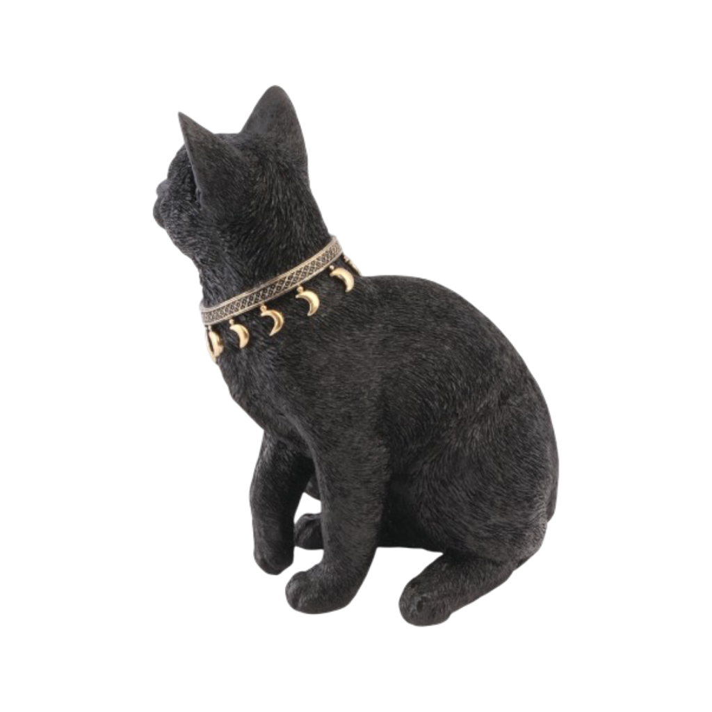 Mystical Black Cat, 28 cm – Halloween decoration