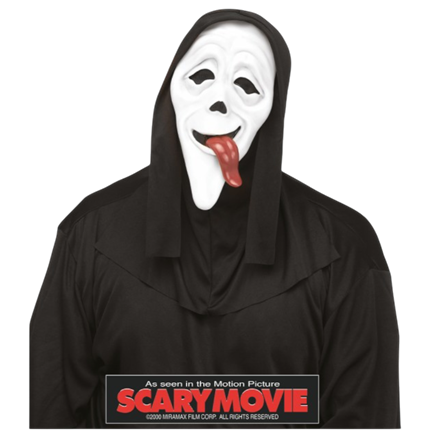 Scary Movie Wazzup Mask – Halloween Costume