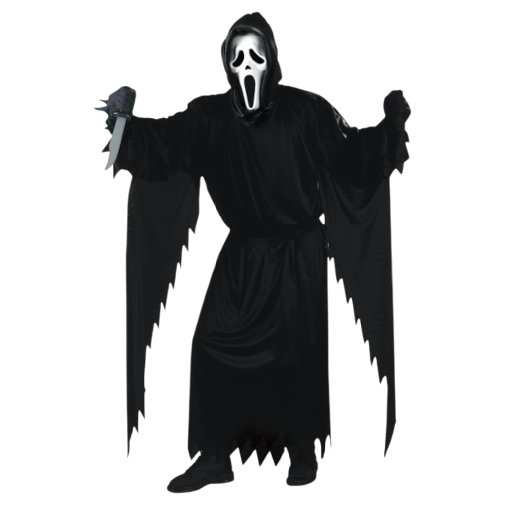 3-Piece Ghost Face Decoration Set, 180 cm – Halloween