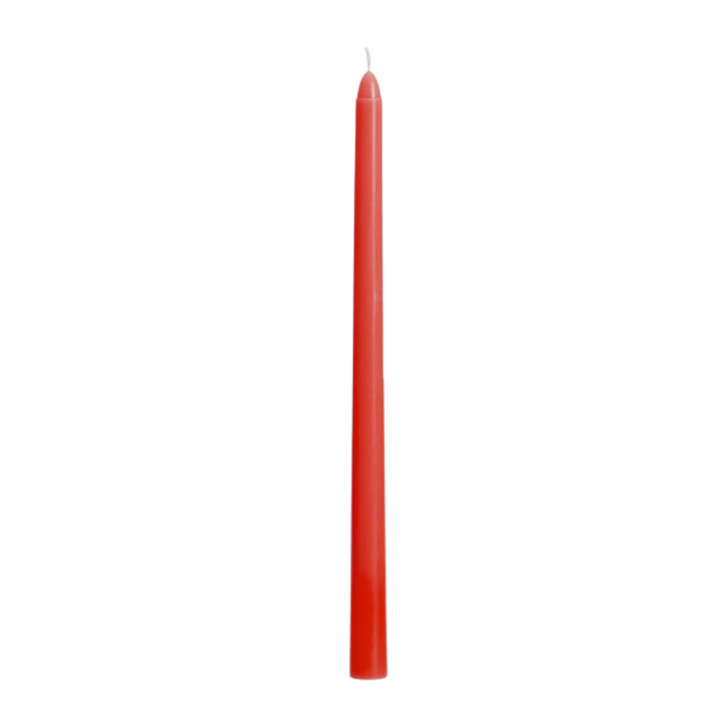 Set of 2 Red Torch Candles, 30 cm – Halloween Decorations