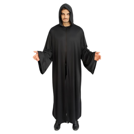 Black Satanic Priest's Cape, 180 cm – Halloween Costume
