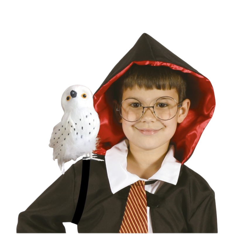 White Owl, 22 cm – Halloween decoration