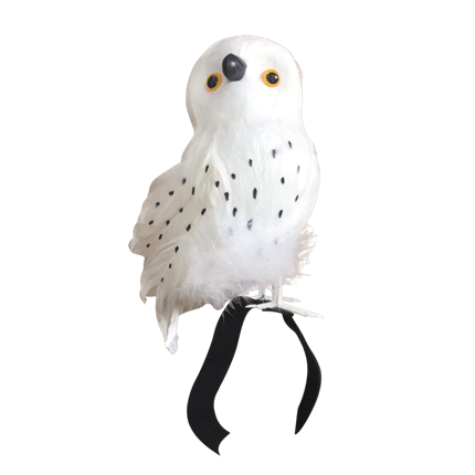 White Owl, 22 cm – Halloween decoration