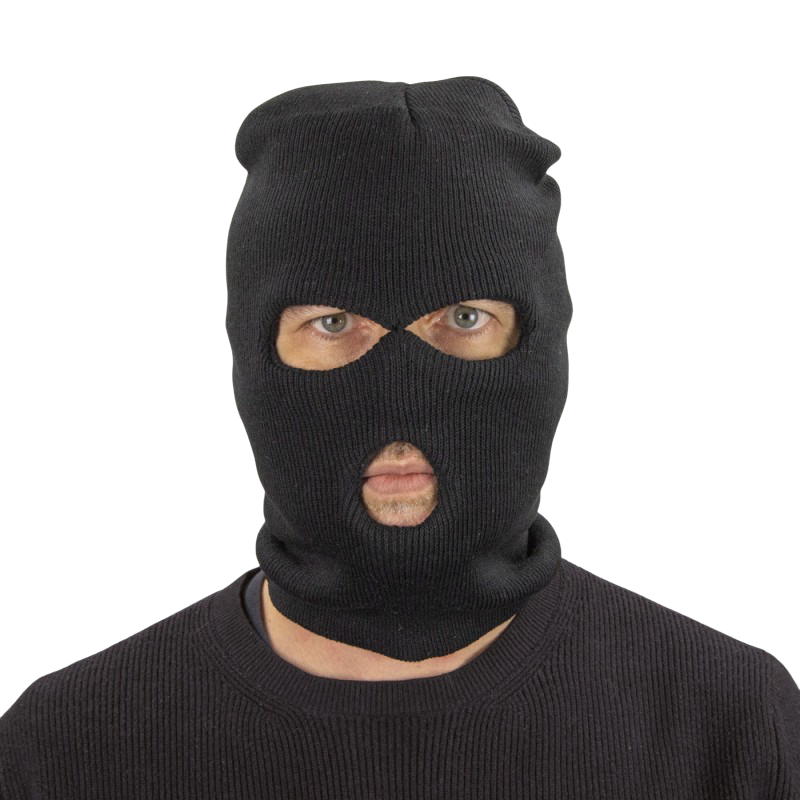 Black Balaclava – Halloween Fancy Dress Accessory