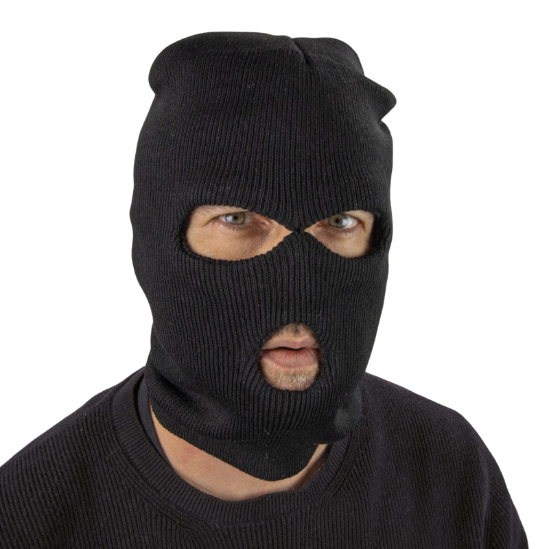 Black Balaclava – Halloween Fancy Dress Accessory