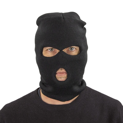 Black Balaclava – Halloween Fancy Dress Accessory