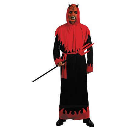 Devil Fancy Dress with Mask – Halloween Costume