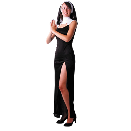 Sexy Nun Fancy Dress for Women – Halloween Costume