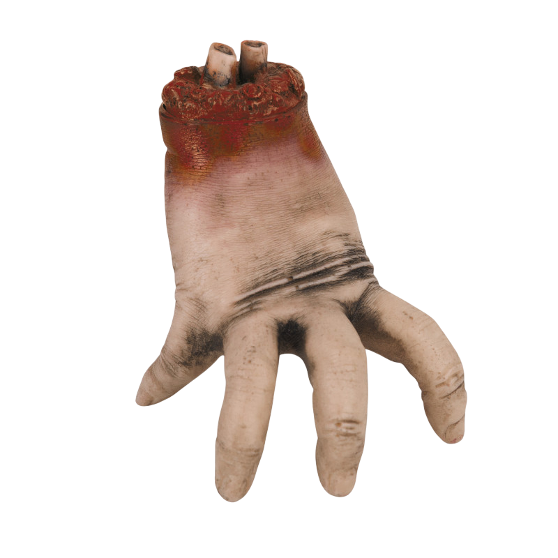 Blood-soaked Severed Hand – Halloween Prop