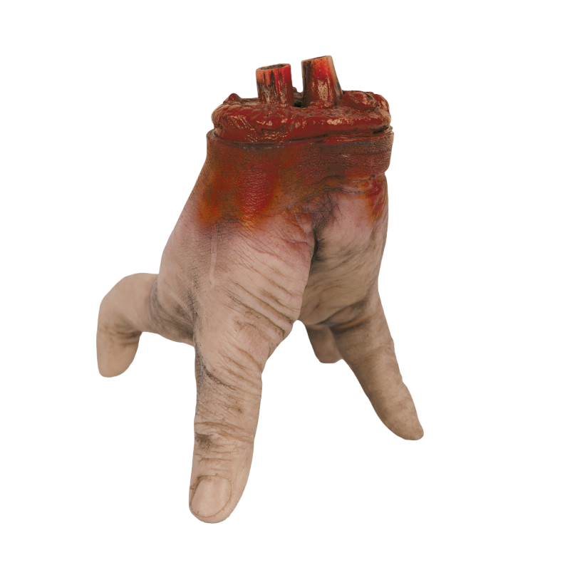 Blood-soaked Severed Hand – Halloween Prop