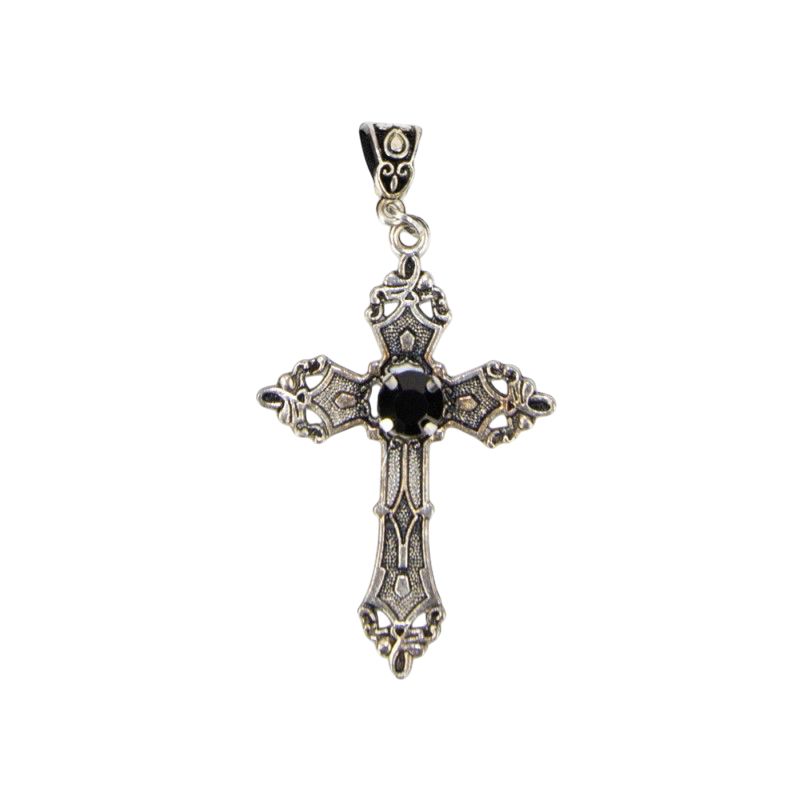Gothic Cross Necklace – Halloween Jewellery