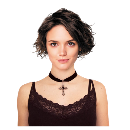 Gothic Cross Necklace – Halloween Jewellery