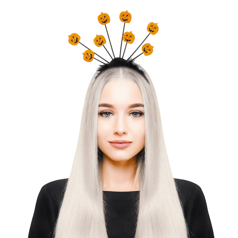 Headband with 8 Pumpkins – Halloween Accessory