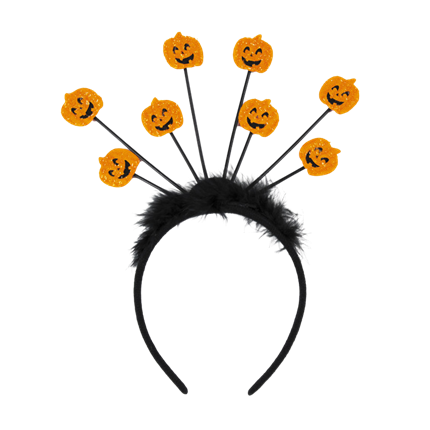 Headband with 8 Pumpkins – Halloween Accessory
