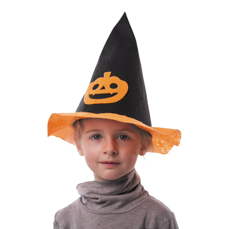Children’s Felt Pumpkin Hat – Halloween