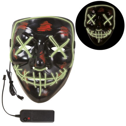 Adult Bloody LED Face Mask – Halloween