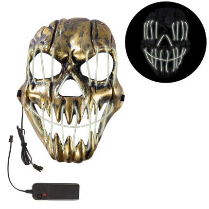 Adult Monster LED Mask – Glowing Halloween Mask