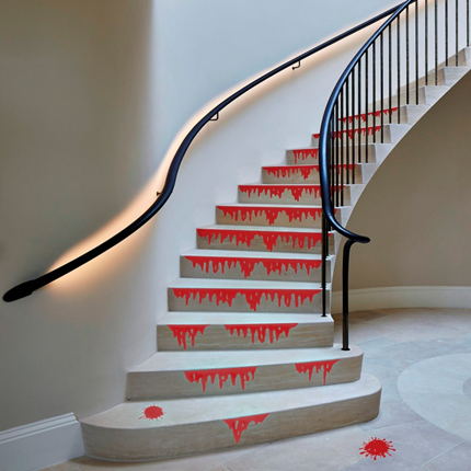 Bloody Staircase Decoration – Halloween