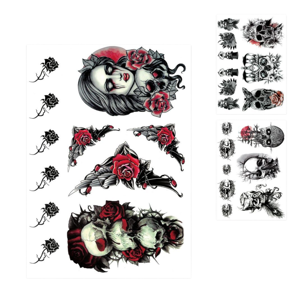 Halloween Temporary Tattoos – Random Design