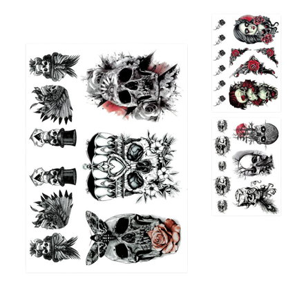 Halloween Temporary Tattoos – Random Design