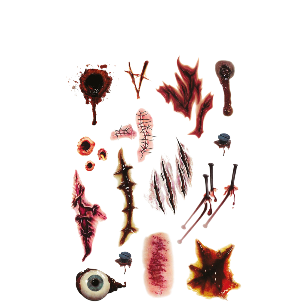Temporary Tattoos and Scars – Halloween Make-up