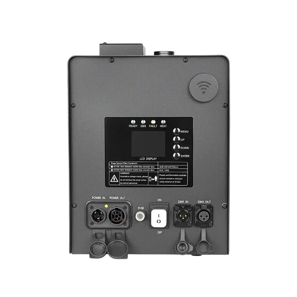 SPARK RAINPROOF® - 1100W cold spark machine, for outdoor use, with a range of 3 to 6 metres