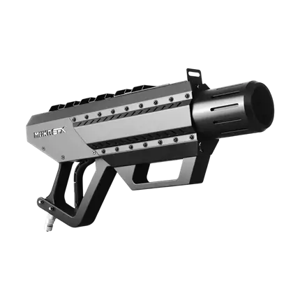 VORTEX LED CO2 GUN - CO2 gun with LED, including connector and 3-metre hose