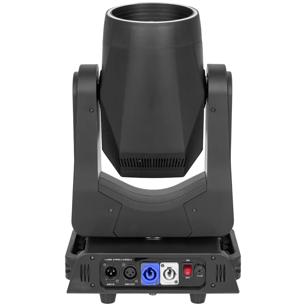 Pack of 2 x 200 W LED beam spotlights with flight case – Mac Mah