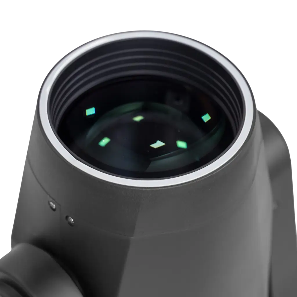 Pack of 2 x 200 W LED beam spotlights with flight case – Mac Mah