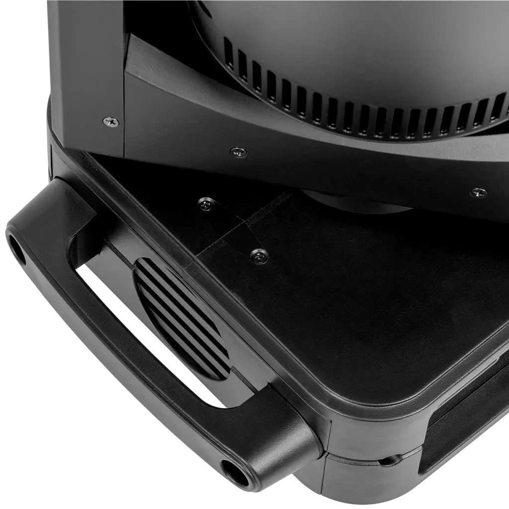 200 W LED spot lyre with gobos, 6-facet prism and motorised focus – Mac Mah