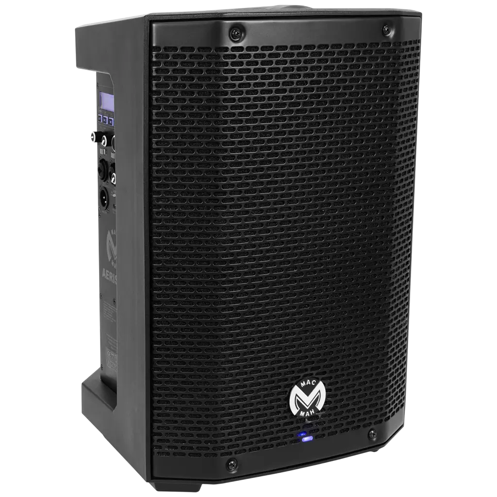 150 W RMS 8" portable battery-powered amplified speaker with UHF microphone – Mac Mah