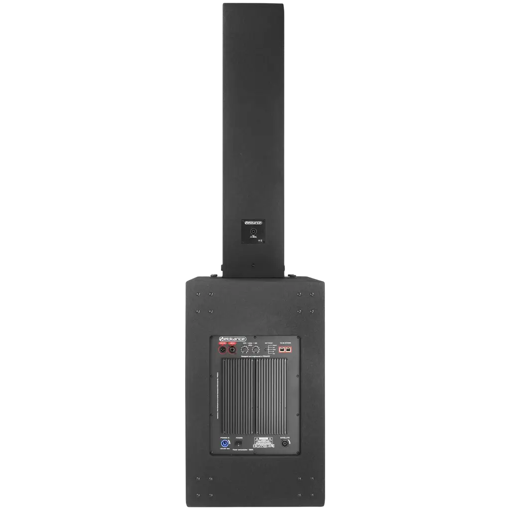 1700 W RMS 3-way active column system with 15" subwoofer – Elokance